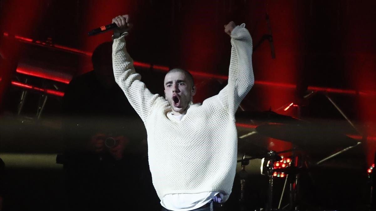 Husky, cantante de hip hop, uno de los más populares en Rusia.