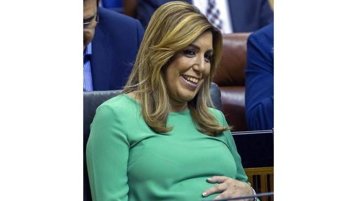 Fotografía de archivo de la presidenta de la Junta de Andalucía, Susana Díaz, del pasado junio.