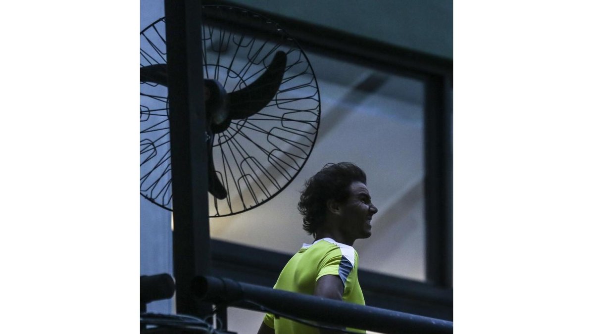 Rafa Nadal en Río de Janeiro