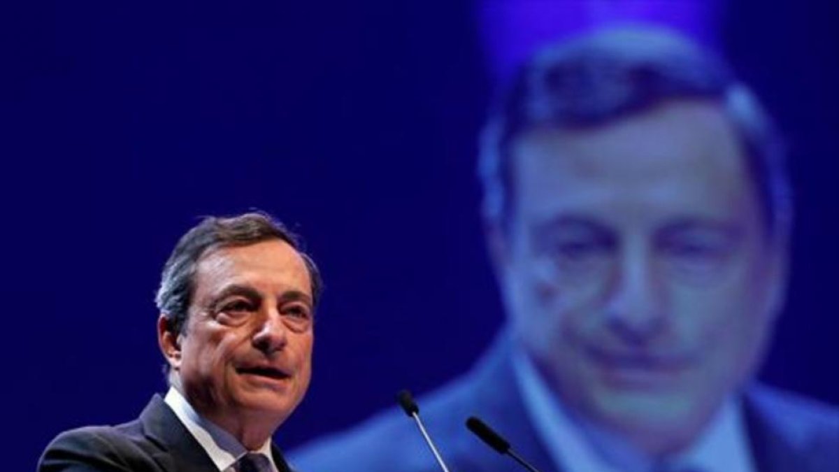 Mario Draghi, presidente del Banco Central Europeo.