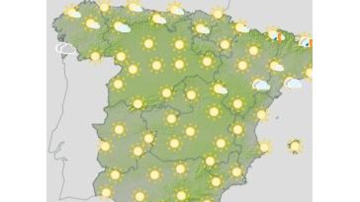 El tiempo en León, 7 de agosto de 2022
