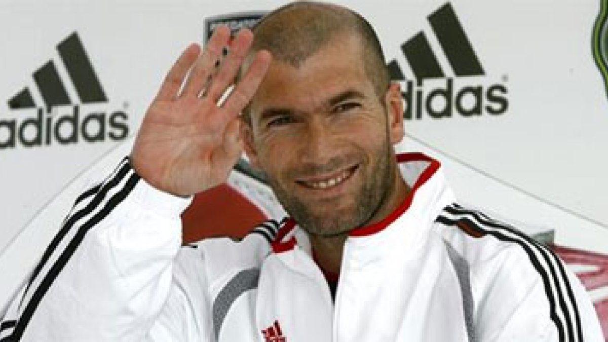 El ex futbolista francés Zinedine Zidane.