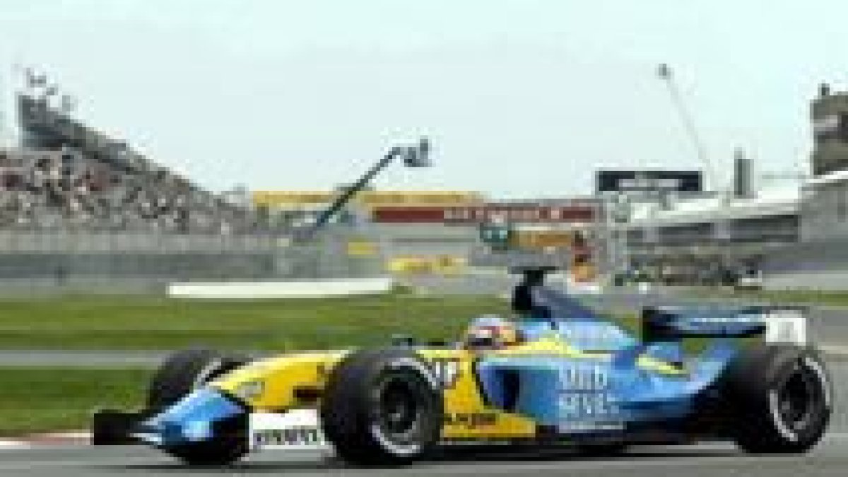 Fernando Alonso no se alejó de los mejores a pesar de la adversa climatología reinante en Montreal