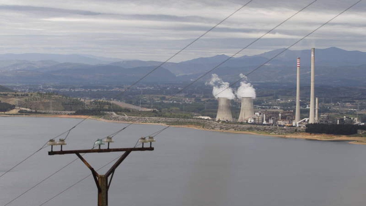 Central térmica de Compostilla, en Cubillos del Sil.