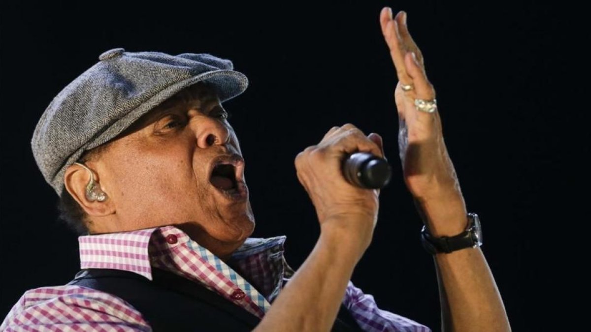 Al Jarreau durante una actuación en Rock in Rio en el 2015.