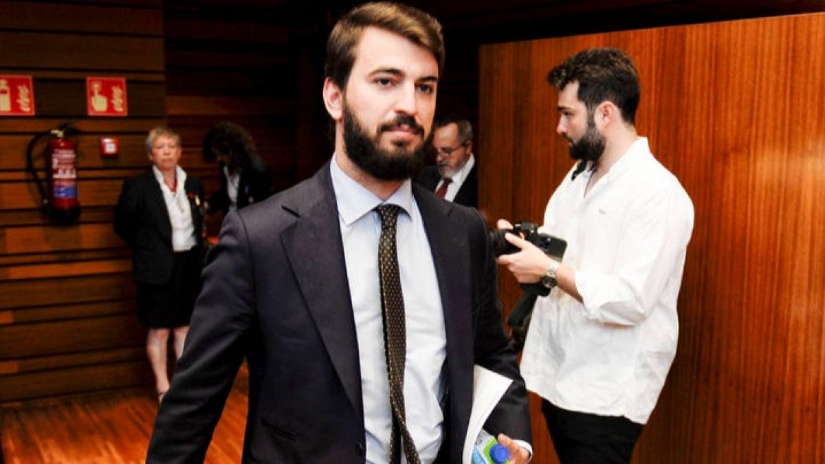 El vicepresidente de Castilla y León, Juan García-Gallardo. NACHO GALLEGO