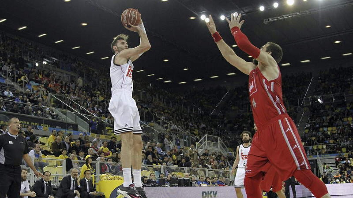 Rudy fue decisivo en la victoria del Madrid frente al CAI.