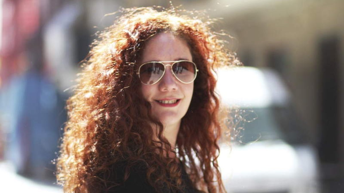 La escritora aragonesa Cristina Fallarás