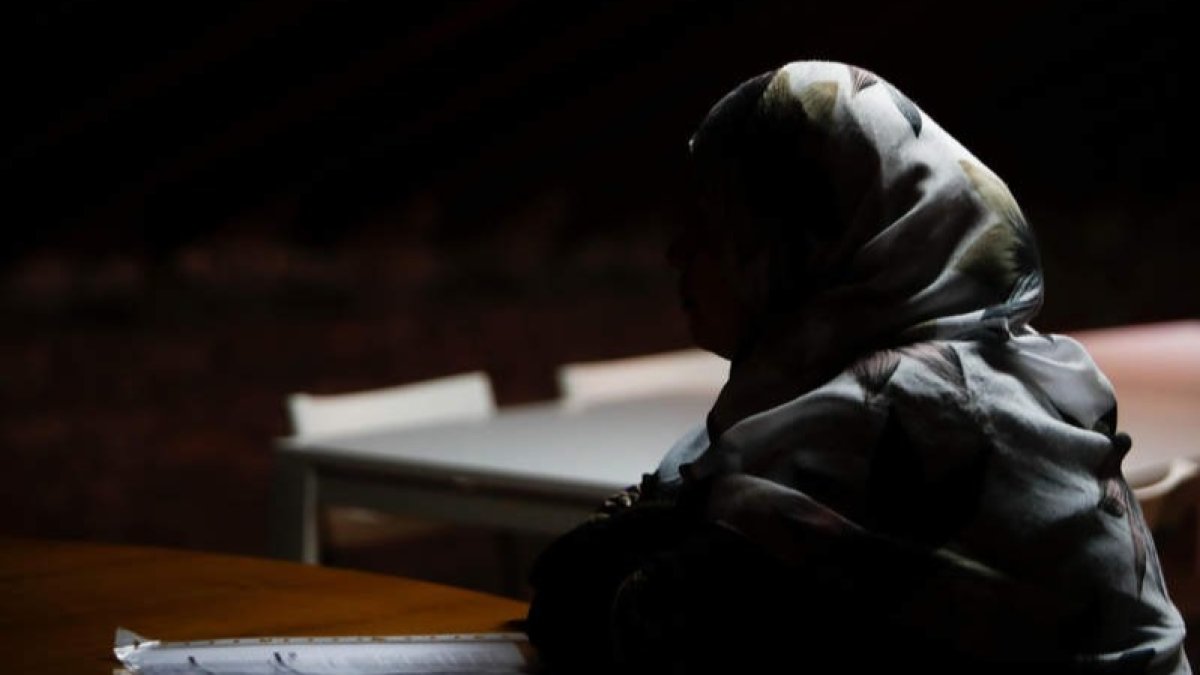 Khuoluod Alsayed huyó con su familia de la guerra de Siria. MIGUEL