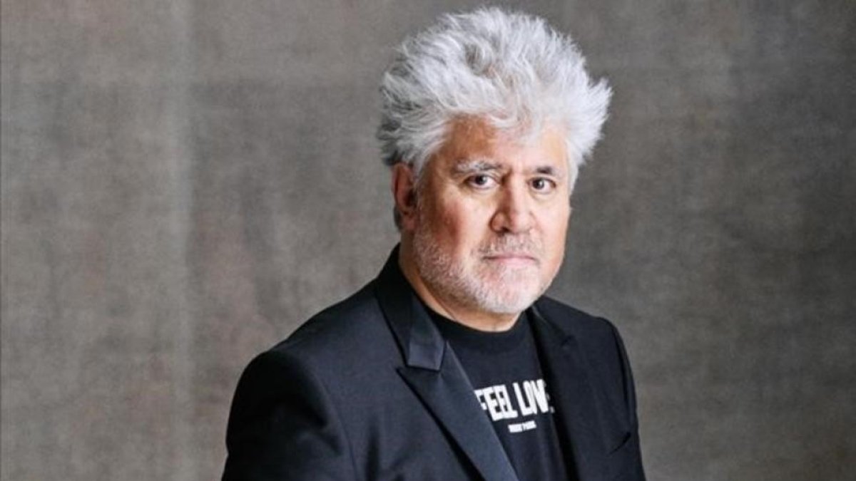 El realizador Pedro Almodóvar, durante el rodaje de 'Julieta'.