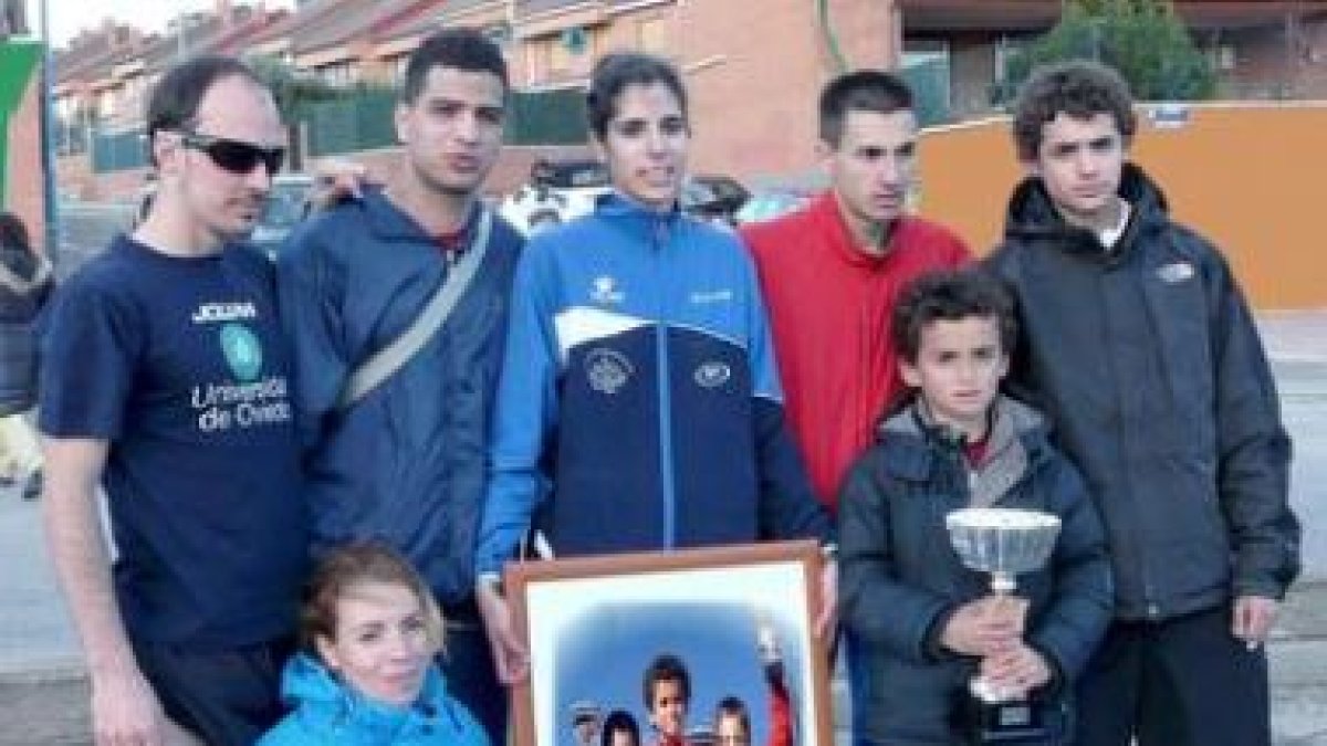 Arcilla y el resto de atletas leoneses brillaron en la prueba.