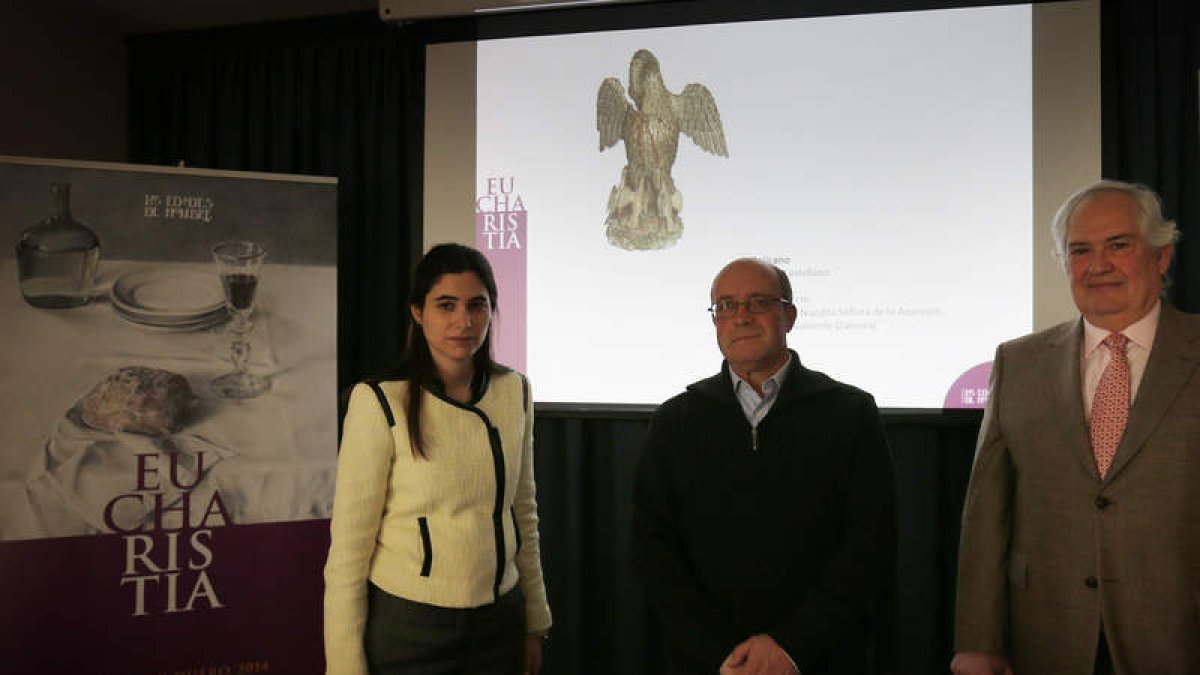 Olalla González, José Manuel Ramos Gordón y Guillermo García.