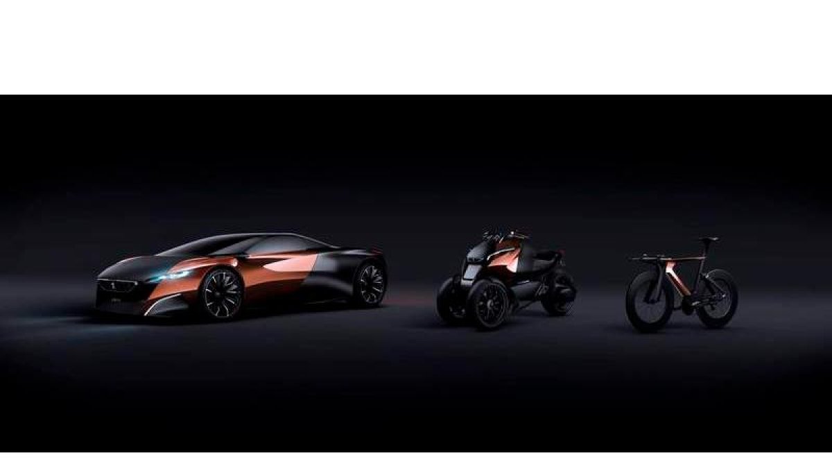 Nunca un manillar ‘de cabra’ mostró tanto, y tan bien, la firma de «Peugeot Design Lab» en una exclusivista bicicleta.