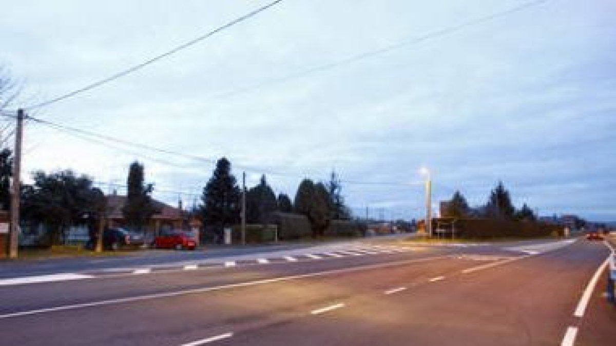 El proyecto de la segunda fase incluye una rotonda en el cruce del Caminón.