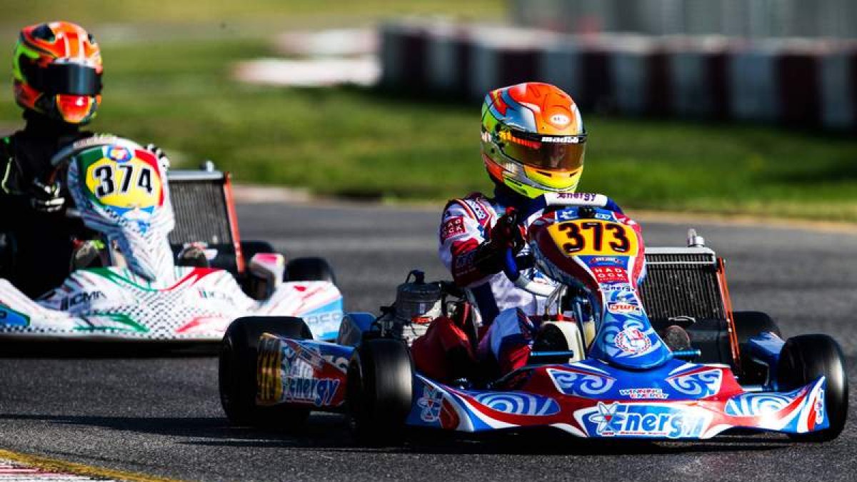 David Vidales mostró su clase en el circuito de La Conca en el que se quedó a un suspiro del podio. DL