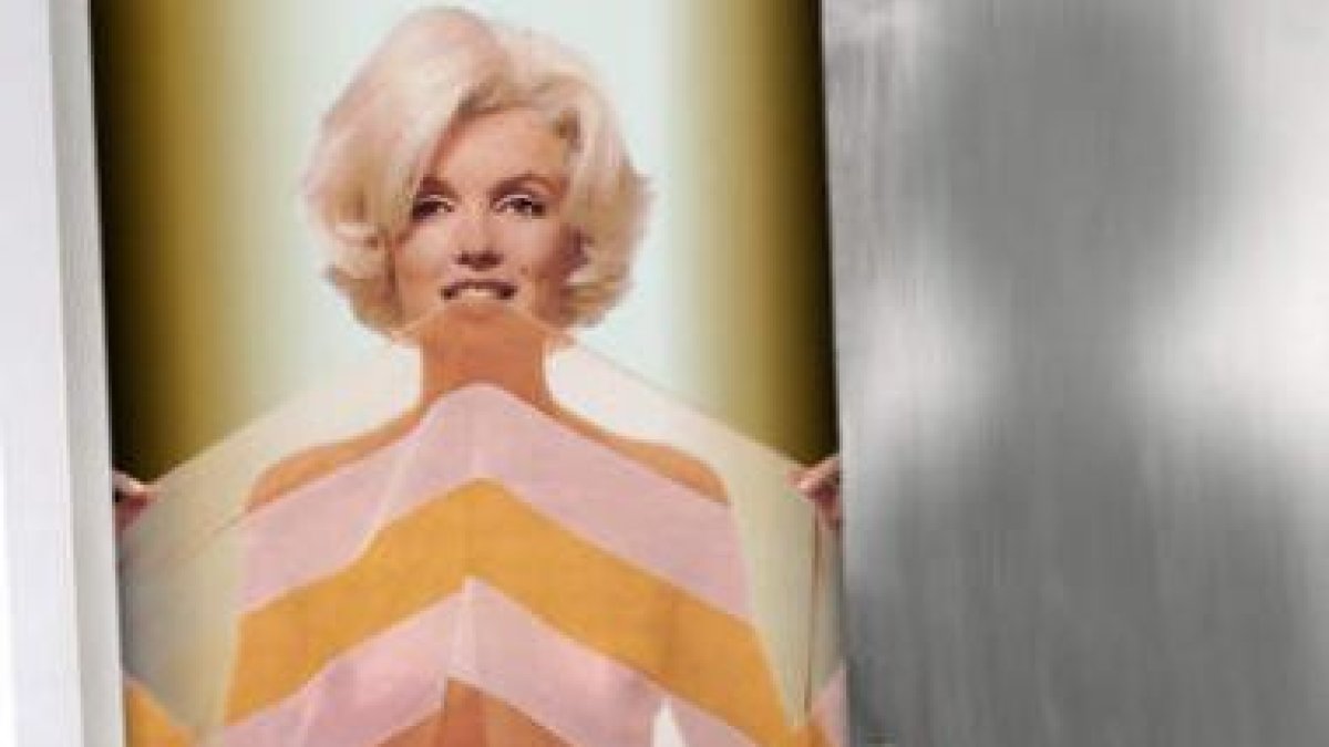 La actriz Marilyn Monroe escribía sus notas en papel de cartas de hoteles.