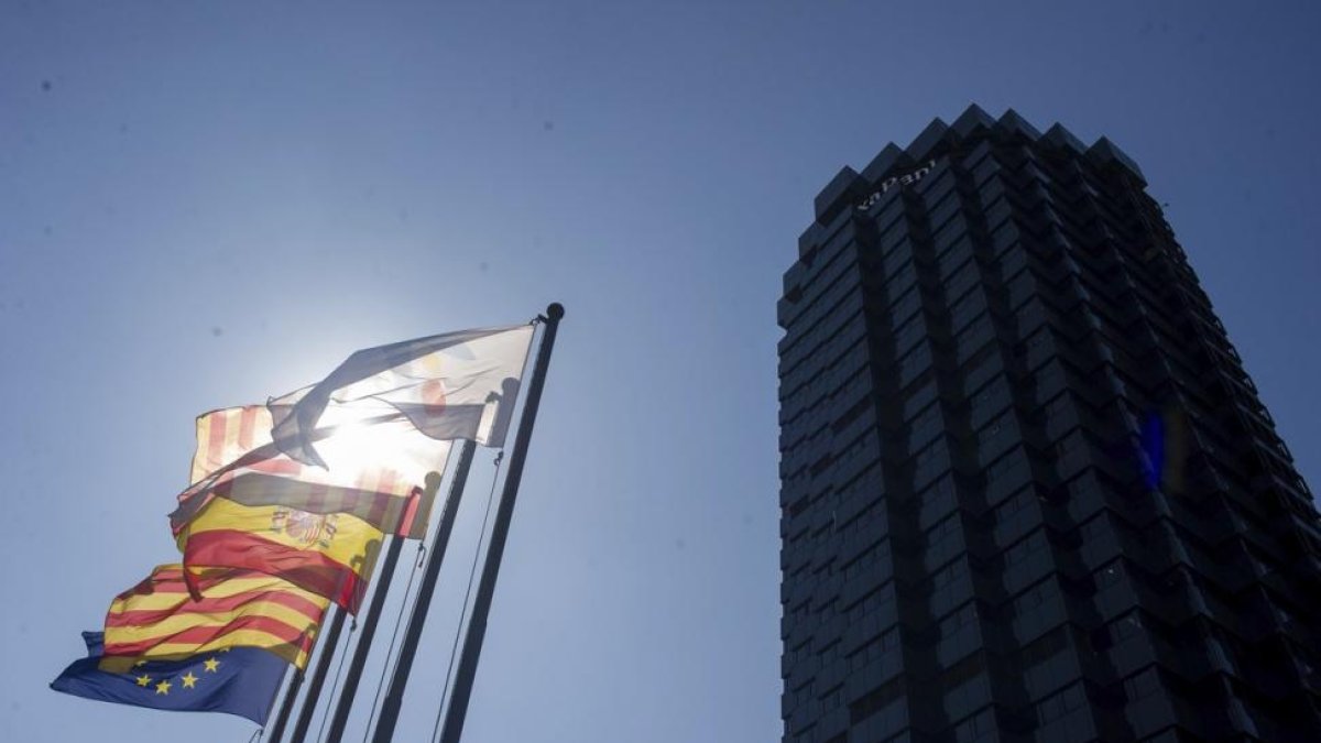 Sede de CaixaBank en Barcelona
