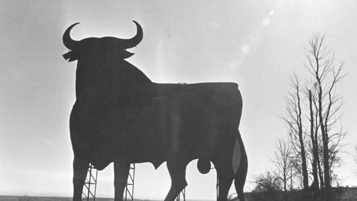 La protesta de Felipe Zapico. El toro de la carretera estuvo a punto de desaparecer cuando se prohibió la publicidad en las carreteras. A finales del siglo pasado, Jose Borrell quiso retirarlos como si fuesen un anuncio más. Entonces, desde Televisión de