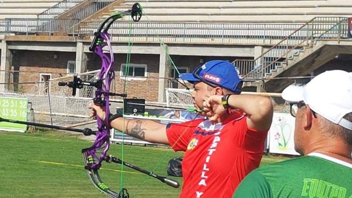 Alejandro González, durante la competición. DL