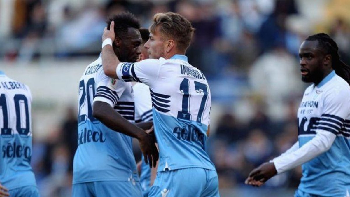 La Lazio goleó con destacada actuación de Immobile.