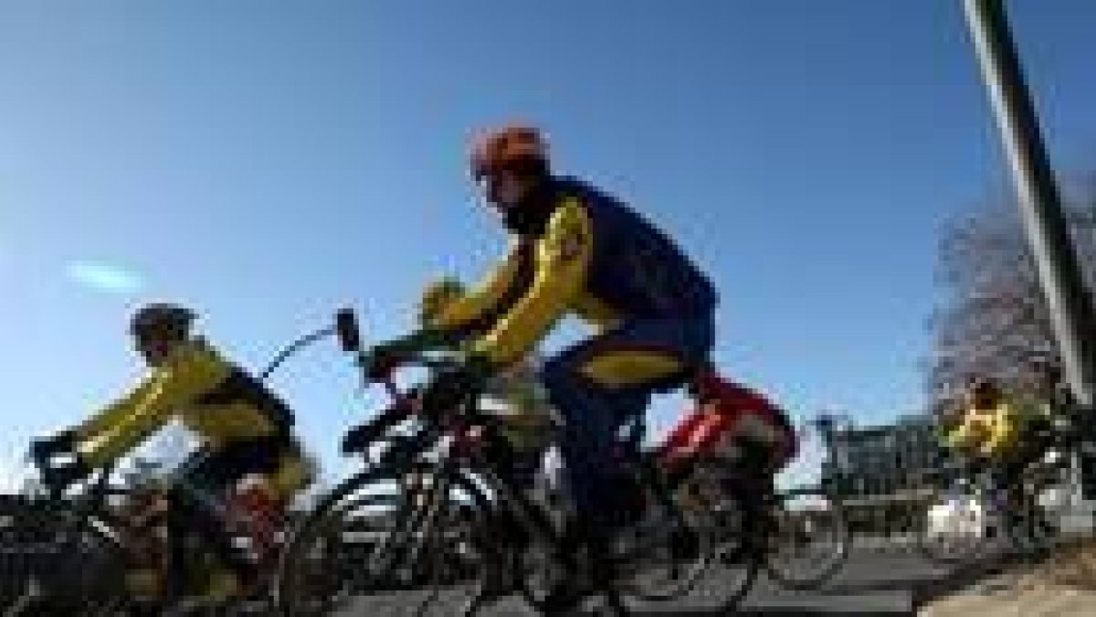 Los ciclistas demostraron sus excelentes manera en la prueba