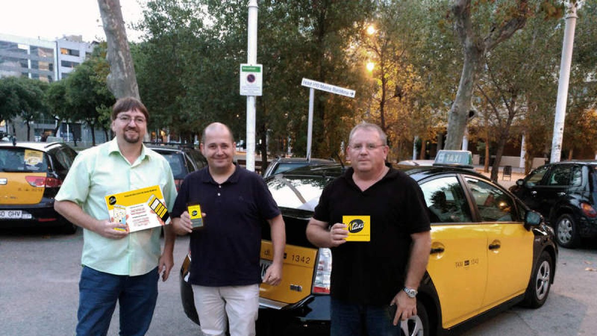 Tres taxistas de Barcelona han puesto en marcha un sistema que pretende exportarse a Europa.