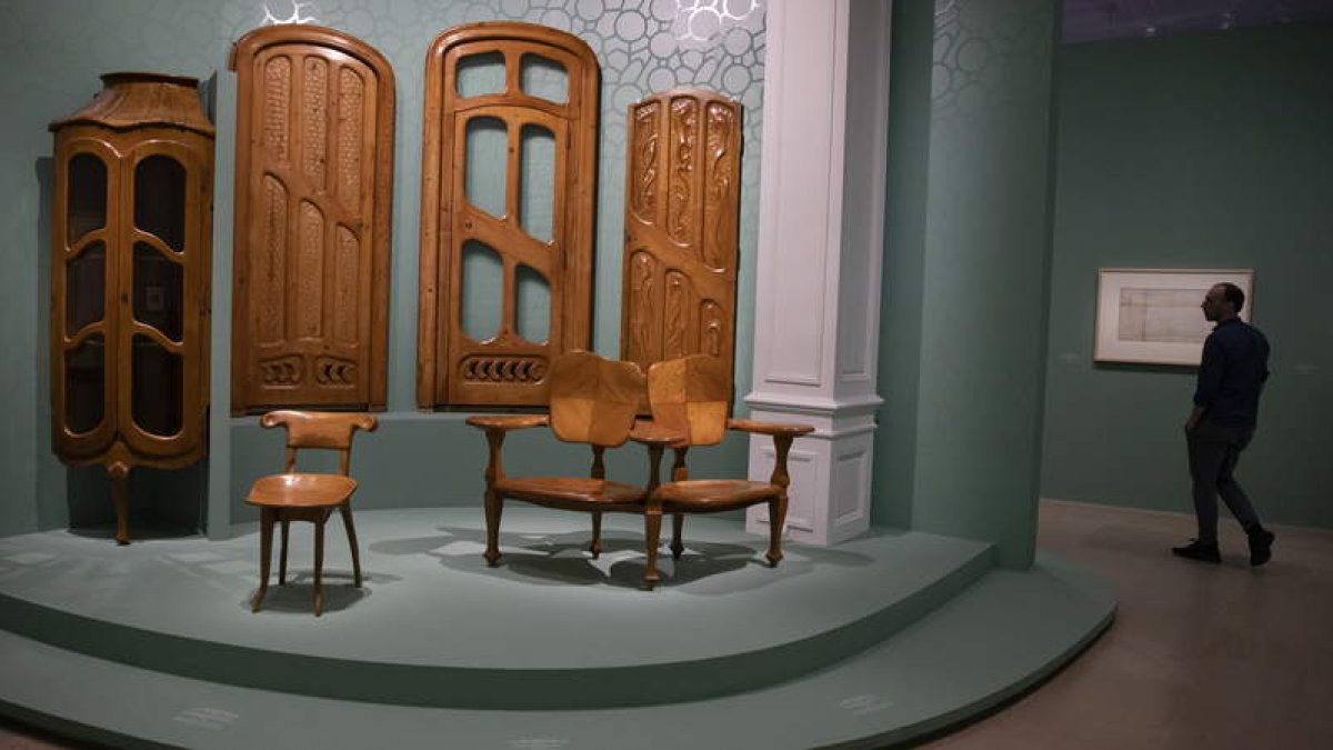 Imagen de una de las estancias dedicadas a Antoni Gaudí