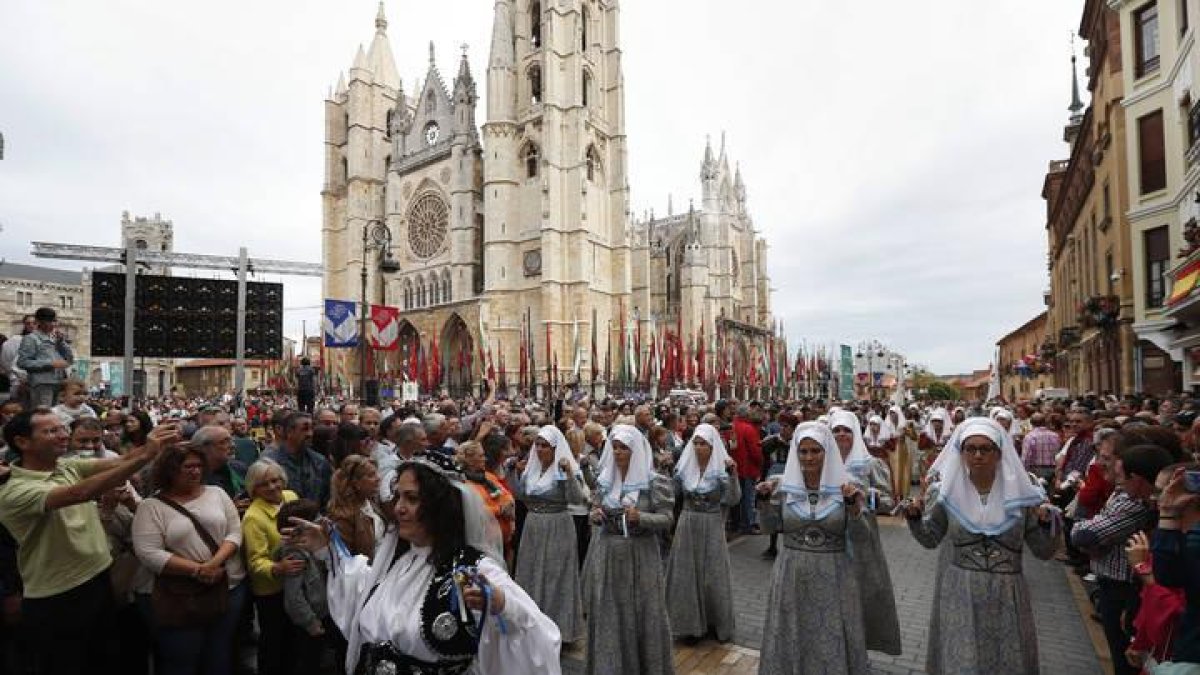 Un momento de la fiesta de Las Cantaderas celebrada el año pasado.