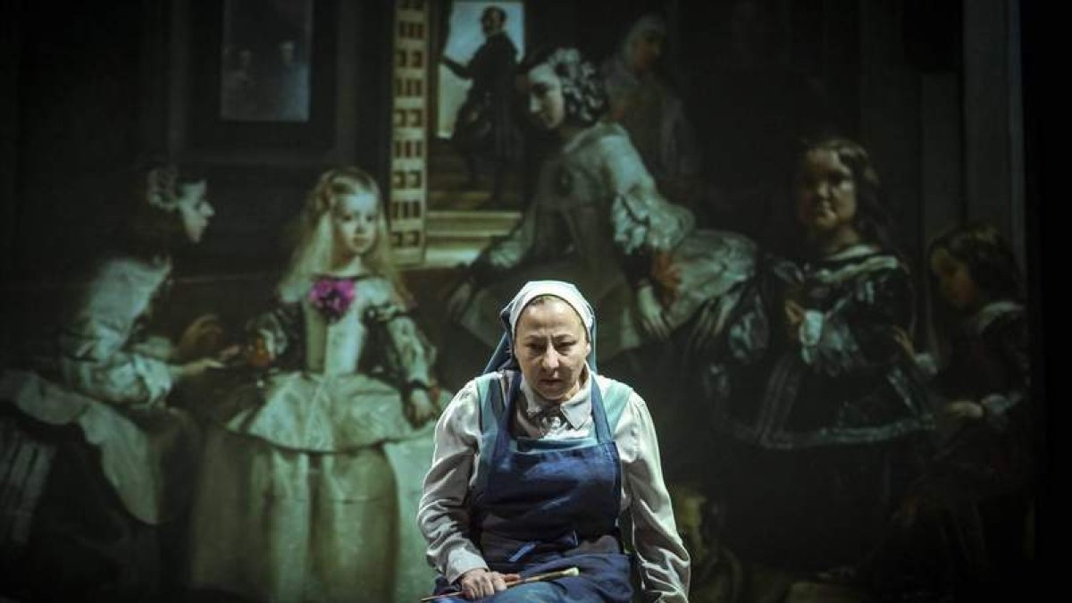 Carmen Machi se mete en la piel de sor Ángela en la obra ‘La autora de las Meninas’. CDM