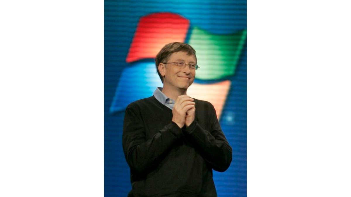El presidente de Microsoft, Bill Gates.