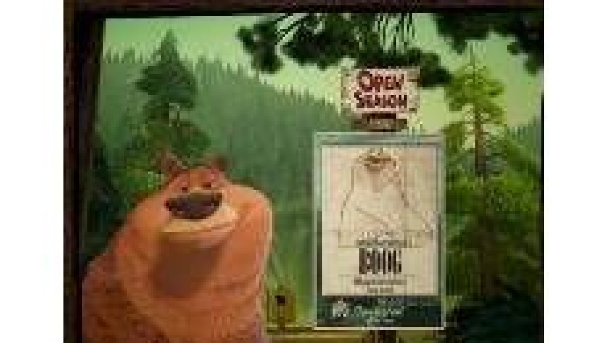 El oso Boog lanza al espectador un mensaje ecologista