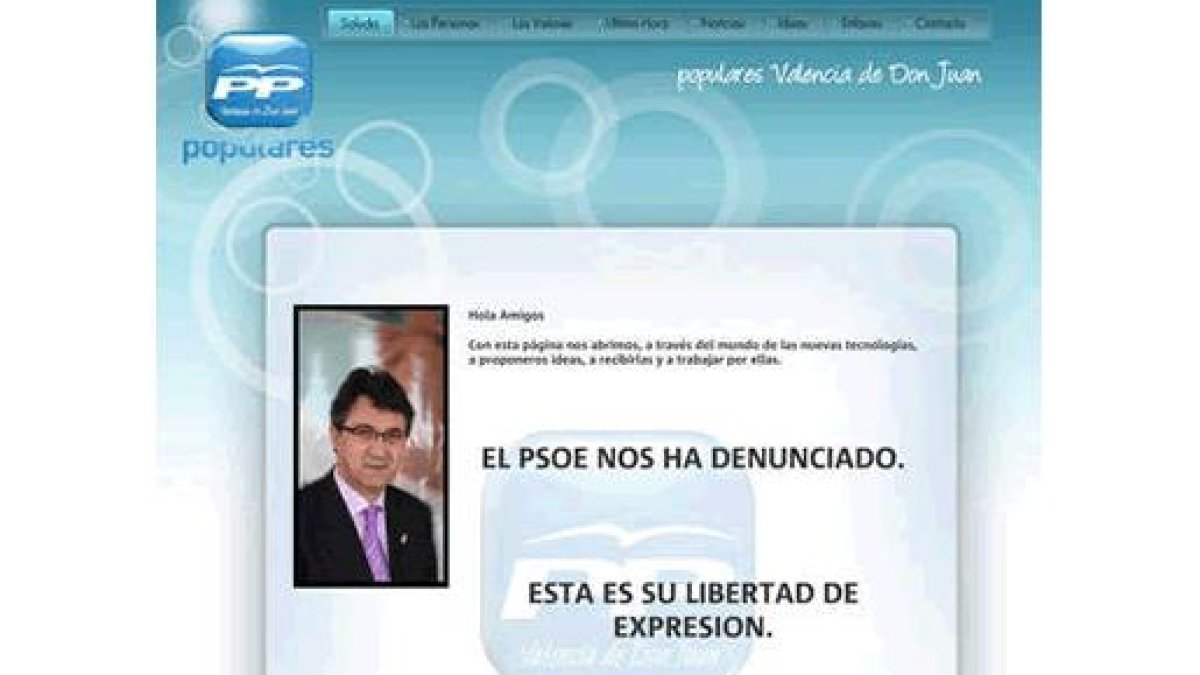 Saluda de Majo que ayer por la tarde se podía leer en el servidor.