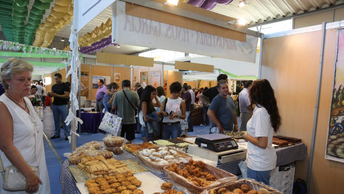 Uno de los expositores de la pasada edición de la Feria. SECUNDINO PÉREZ