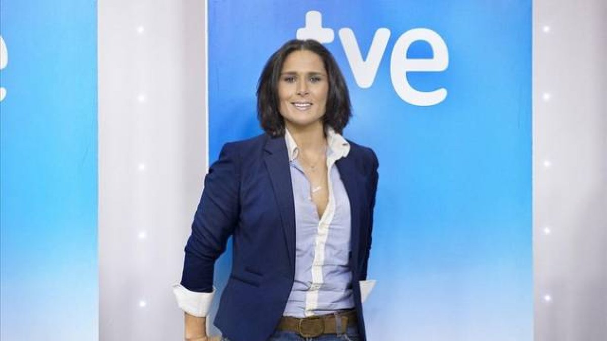 La cantante Rosa López, durante la presentación de 'Hit, la canción'.