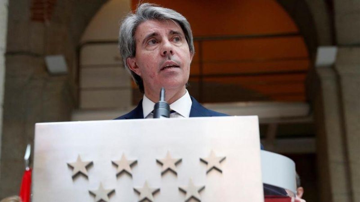 El candidato a presidente de Madrid, Ángel Garrido.