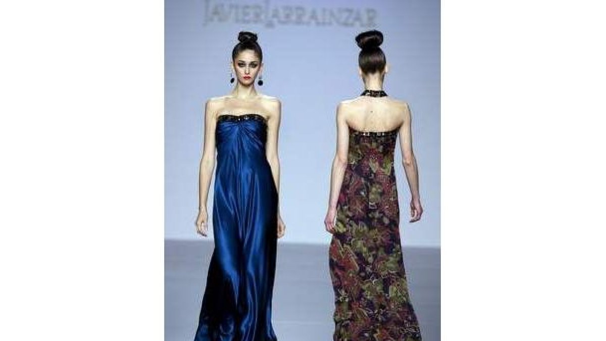 Desfile de la colección de Javier Larrainzar para la próxima temporada