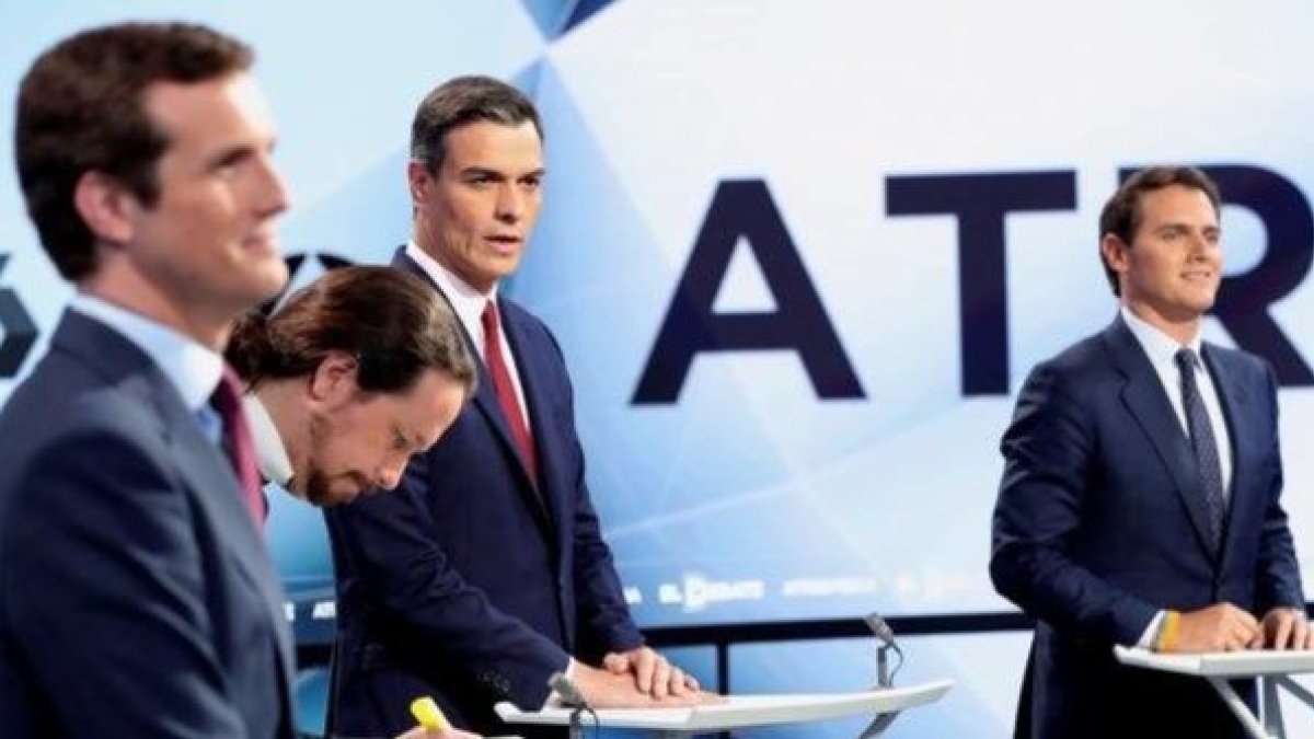 Imagen de uno de los debates de las pasadas elecciones. JUANJO MARTÍN