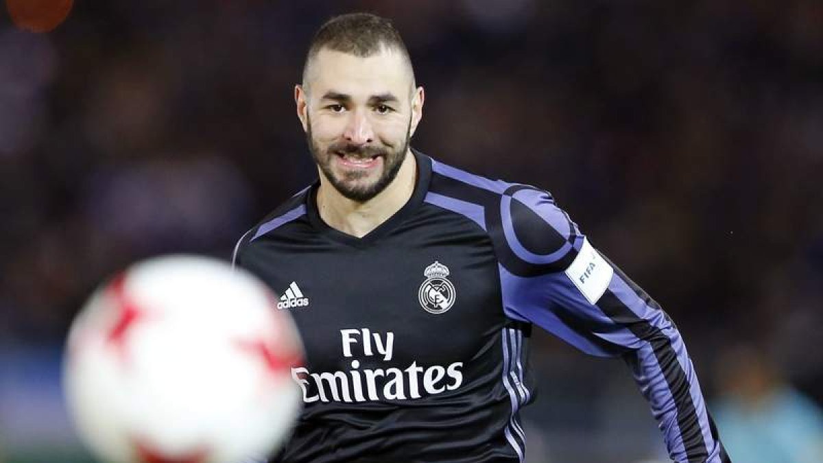 Karim Benzema recibió en Japón la mala noticia sobre su demanda de anulación. YUYA SHINO