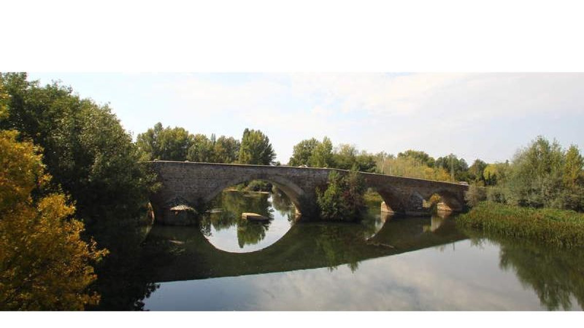 El puente de La Vizana, uno de los más emblemáticos del río.