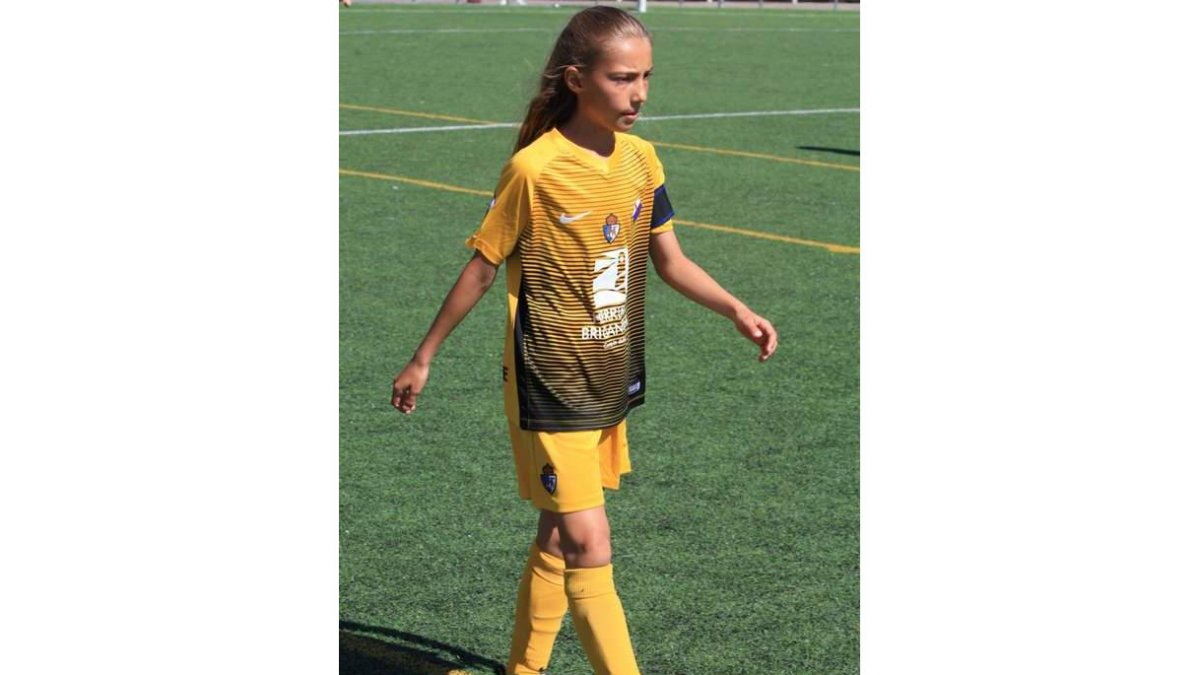 Vanesa Ríos, máxima goleadora. DL