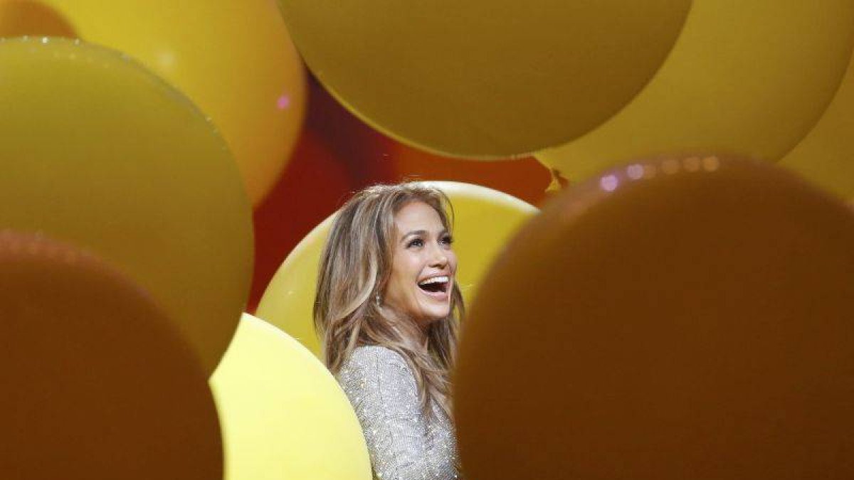 Jennifer Lopez posa durante la final de 'American Idol' en Los Ángeles, el pasado 21 de mayo.