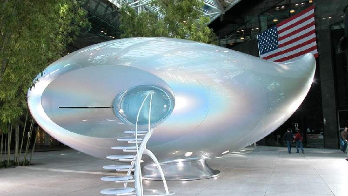 ‘Wave ufo’, obra de la artista japonesa Marilo Morio. TOM POWEL
