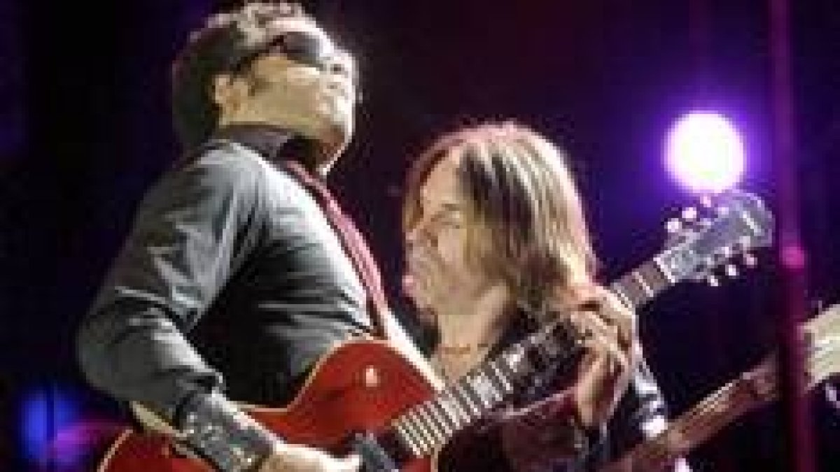 Kravitz durante el concierto que ofreció el pasado lunes en la ciudad portuguesa de Faro