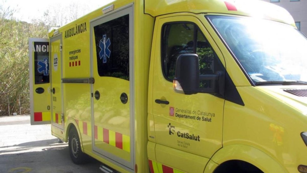 Una ambulancia pediátrica del SEM.