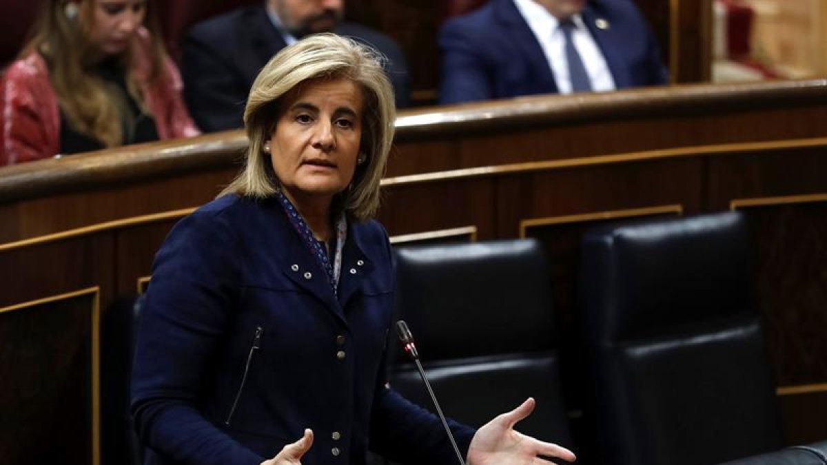 La ministra de Empleo y Seguridad Social, Fátima Báñez