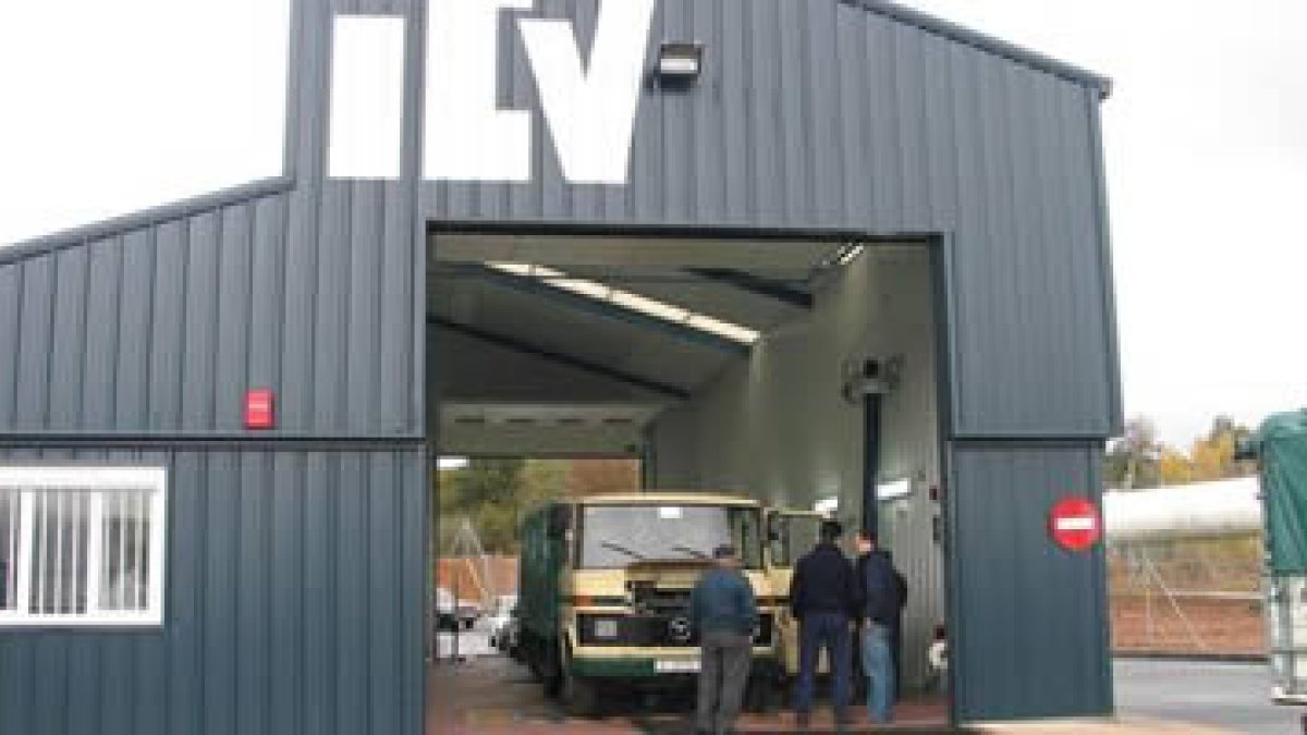 Instalaciones de la ITV en Cistierna.