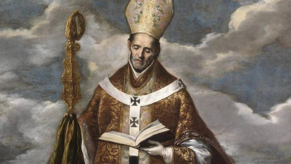 Imagen de san Ildefonso