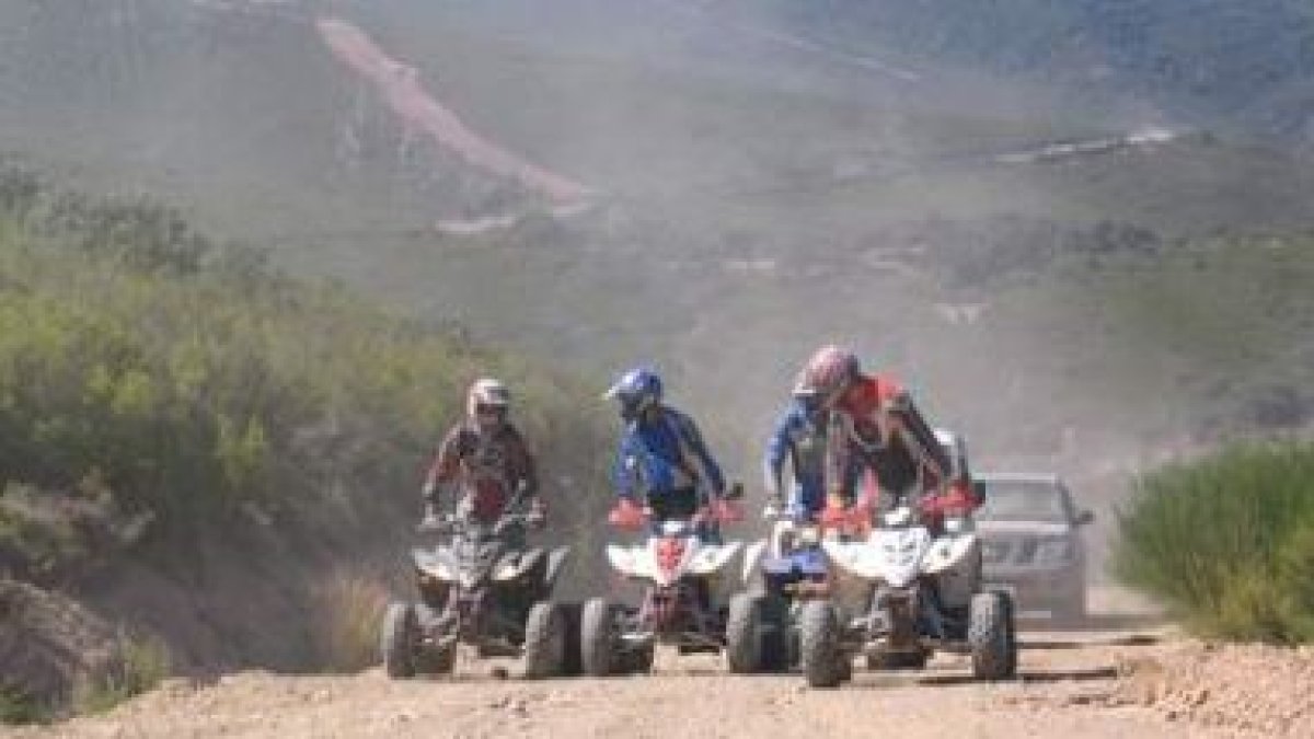 La pista de tierra donde se acondicionará la futura pista de tiera para cross, enduro y quads.