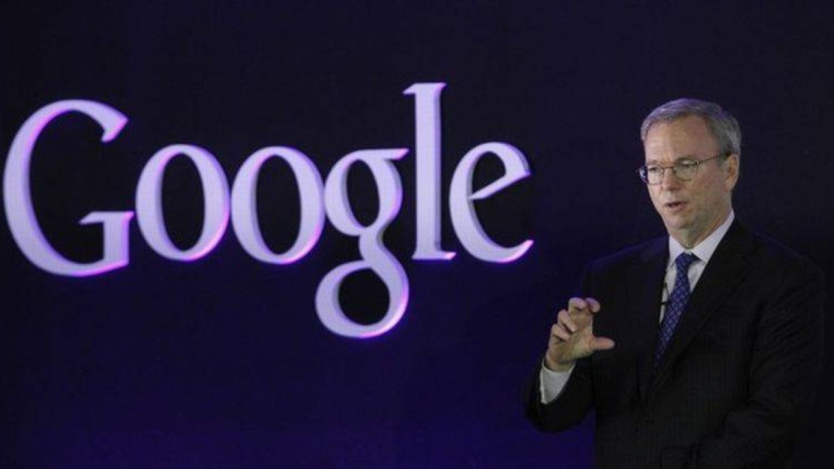 El director ejecutivo de Google, Eric Schmidt, durante un acto promocional en Seúl, el pasado septiembre.