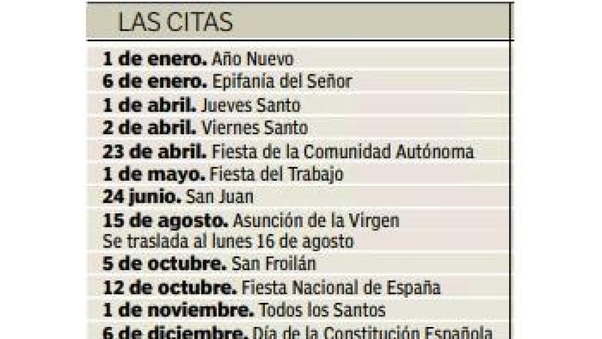 calendario